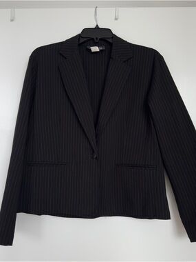 Pinstripe Petite Blazer